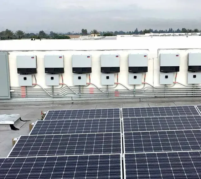 Solar power installation in Inland Empire